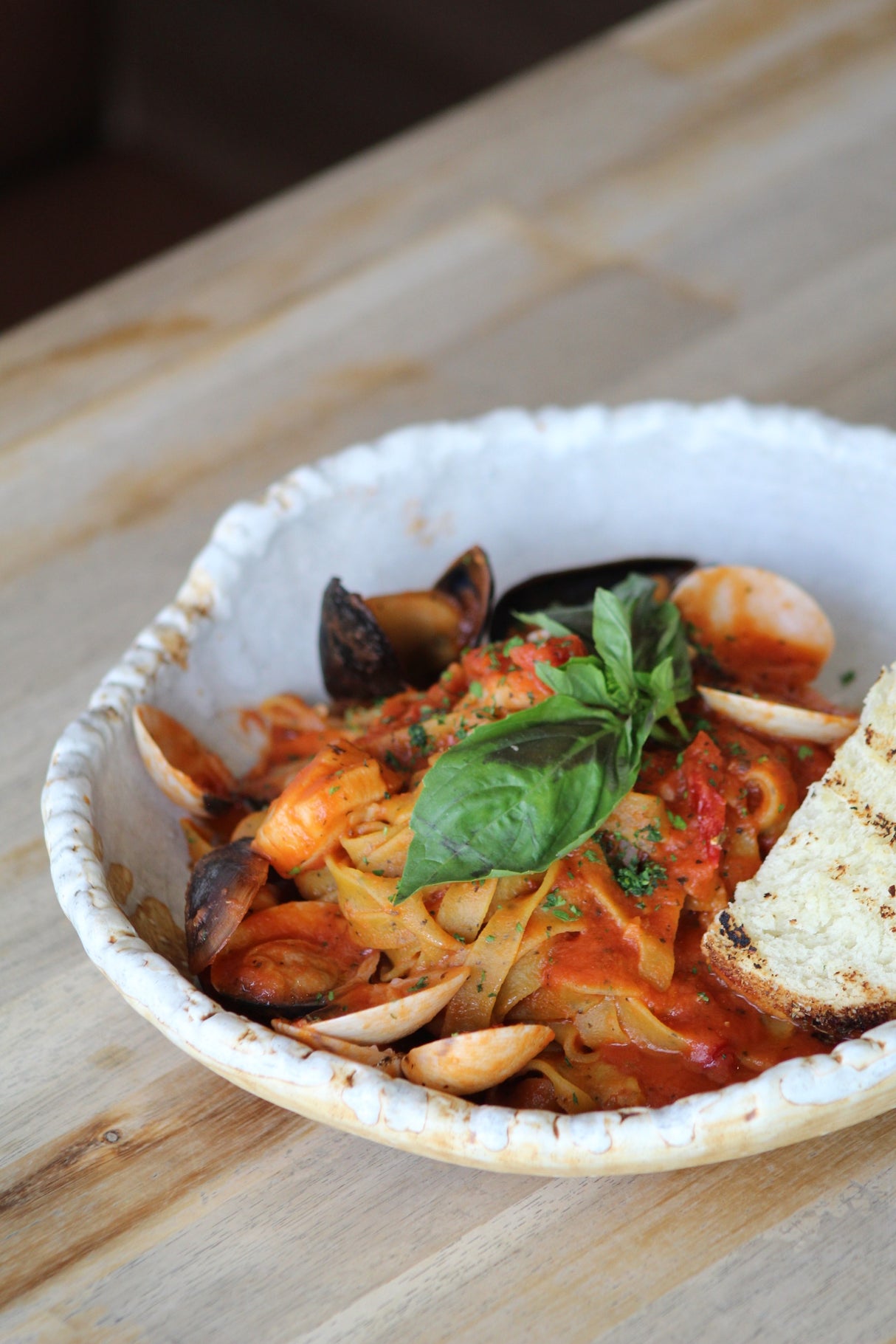 Fettucine al frutti di mare (Seafood)